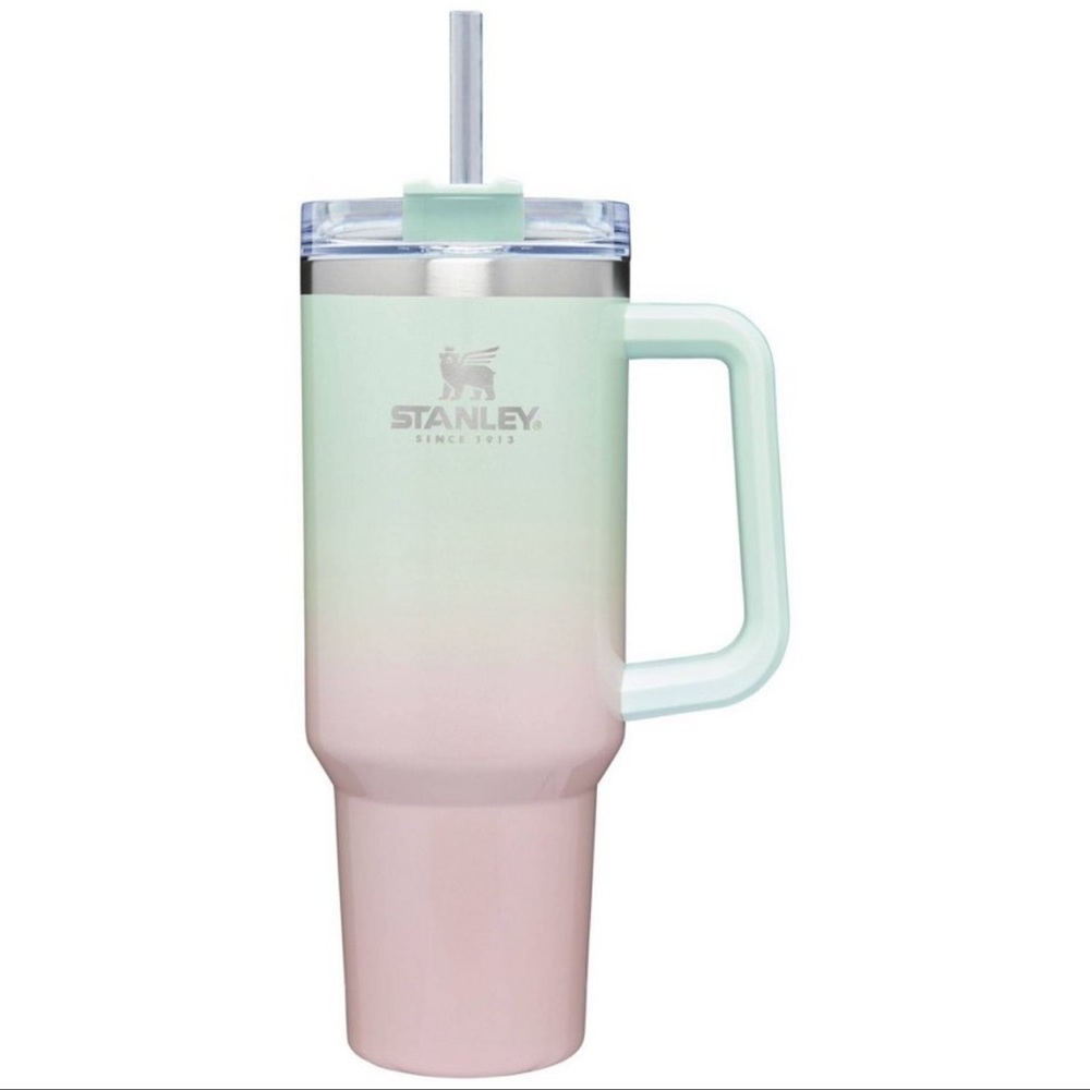 Stanley PARFAIT SPEARMINT OMBRE PEARLESCENT 40oz Adventure Quencher Tumbler
